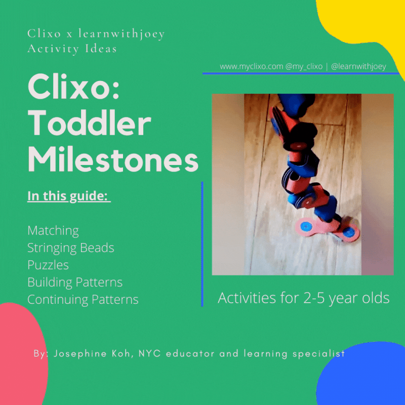 Activity Ideas – Toddler Milestones