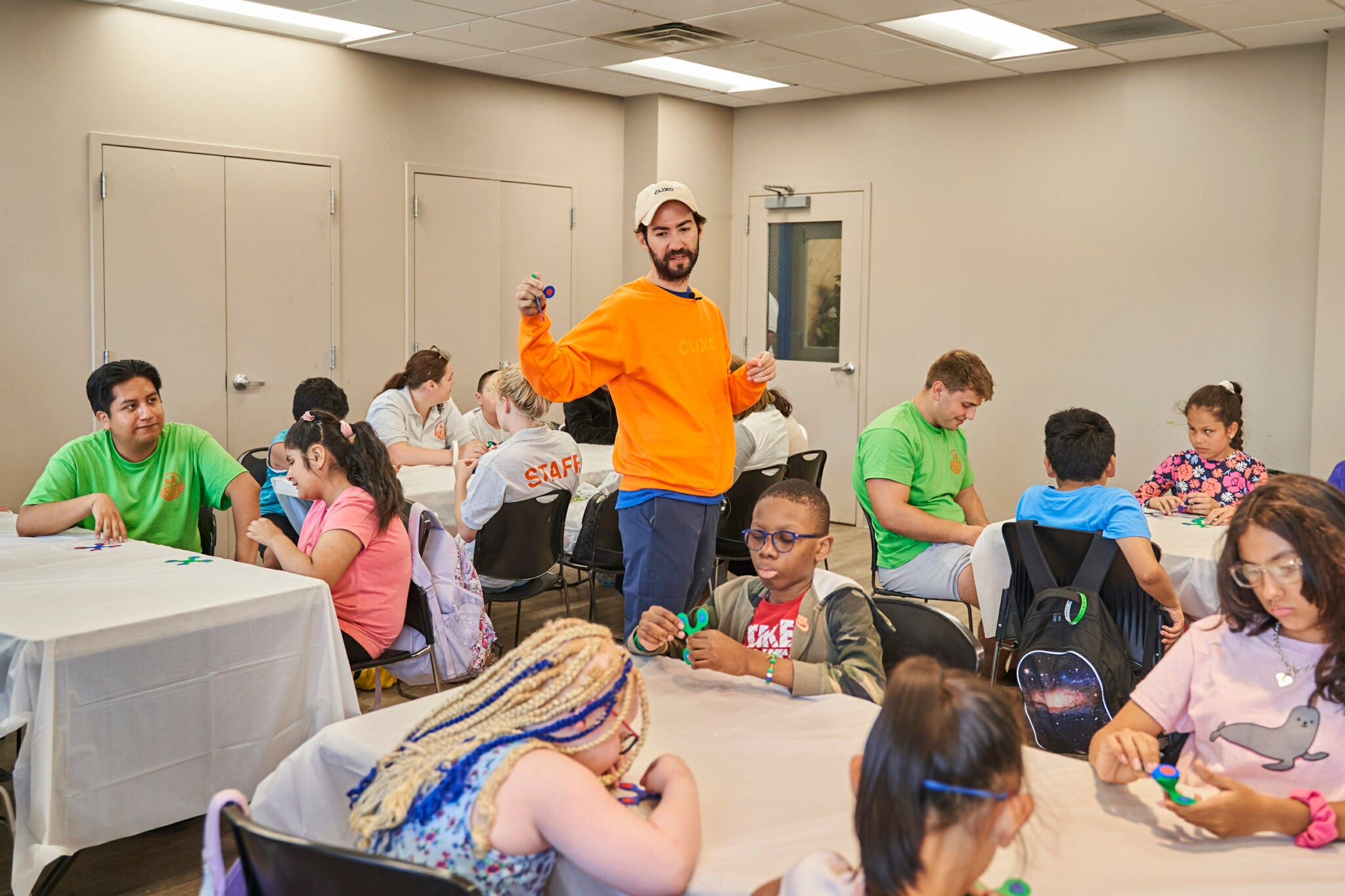 Clixo Workshop at JCC Brooklyn Camp for Blind Youth