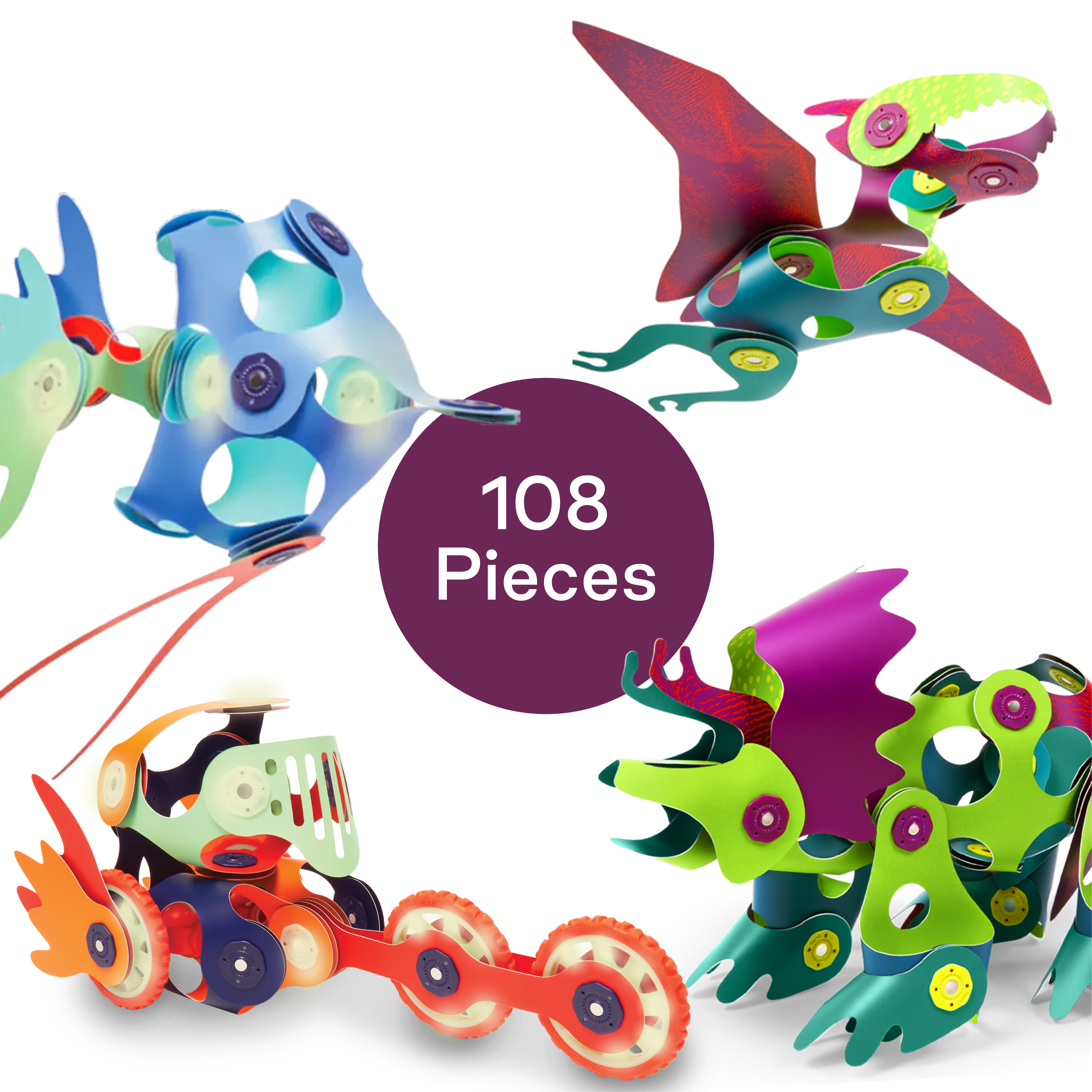 Dino, Space & Ocean Pack