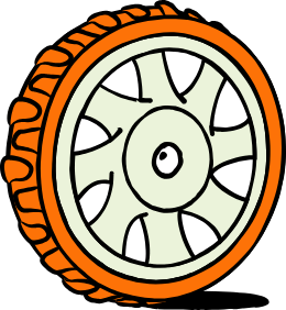Wheel with Zippy
