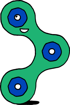 Tridot, any color