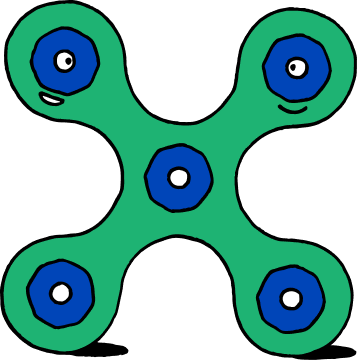 Super Quad · Green · Blue